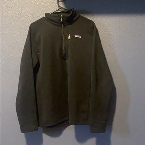 Patagonia Black Zip Up Sweater